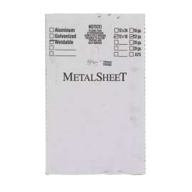SteelWorks 18 in. 12 in. Uncoated Steel Weldable Sheet