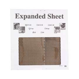 SteelWorks 24 in. 24 in. Steel Expanded Sheet