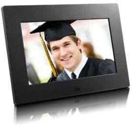 Aluratek ADPF07SF Digital Photo Frame, Photo Viewer, 7" TFT LCD