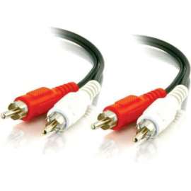 C2G 6ft Value Series RCA Stereo Audio Cable, RCA, RCA, 6ft