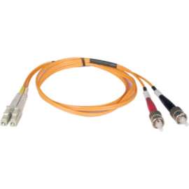 Tripp Lite 6M Duplex Multimode 62.5/125 Fiber Optic Patch Cable LC/ST 20' 20ft 6 Meter - LC - ST - 19.69ft - Orange