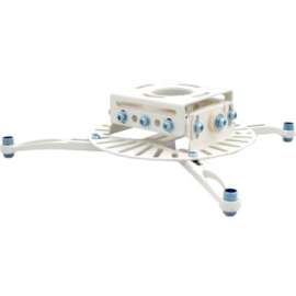 Premier Mounts PDS-PLUS-W Ceiling Mount for Projector, White, 75 lb Load Capacity