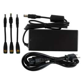 Battery Technology BTI AC-U90W-HP AC Adapter, For Notebook, Thin Client PC, Desktop PC, Tablet PC, 90W, 4.74A, 19V DC