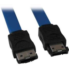 Tripp Lite 2M eSATA SATA-II External Signal Cable Shielded 7Pin / 7Pin 6ft, (7Pin/7Pin) 2M, 6-ft."
