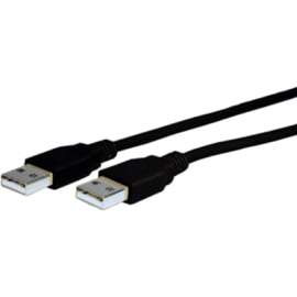 Comprehensive Cable Comprehensive USB 2.0 A to A Cable 10ft, 10 ft USB Data Transfer Cable for Printer, Scanner, Keyboard, PC, MAC, Computer, Camera, Mouse, First End: 1 x USB 2.0 Type A, Male, Second End: 1 x USB 2.0 Type A
