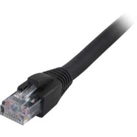 Comprehensive Cable Comprehensive Cat6 550 Mhz Snagless Patch Cable 50ft Black, 50 ft Category 6 Network Cable for Network Device, First End: 1 x RJ-45 Network, Male, Second End: 1 x RJ-45 Network