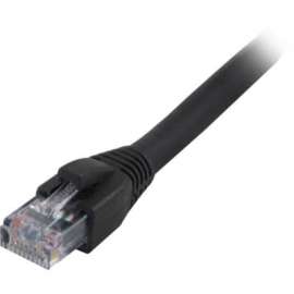 Comprehensive Cable Comprehensive Cat6 550 Mhz Snagless Patch Cable 7ft Black, 7 ft Category 6 Network Cable for Network Device, First End: 1 x RJ-45 Network, Male, Second End: 1 x RJ-45 Network