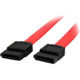 StarTech.com 6in SATA Serial ATA Cable, Male SATA, Male SATA, 6, Red