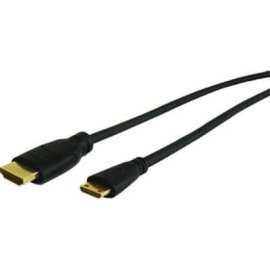 Comprehensive Cable Comprehensive Standard Series High Speed HDMI A To Mini HDMI C Cable 3ft, 3 ft HDMI A/V Cable for Digital Camera, Camcorder, Smartphone, Audio/Video Device, First End: 1 x HDMI 1.3 Type A Digital Audio/Video, Male, Second End: 1 x Mini