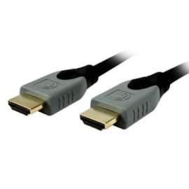 Comprehensive Cable Comprehensive High Speed HD-HD-3EST HDMI with Ethernet Audio/Video Cable, 3 ft HDMI A/V Cable for Audio/Video Device, First End: 1 x HDMI Digital Audio/Video, Male, Second End: 1 x HDMI Digital Audio/Video