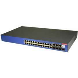 Amer SS2GR26I Ethernet Switch, 26 Ports, Manageable, Gigabit Ethernet, Fast Ethernet, 10/100/1000Base-T
