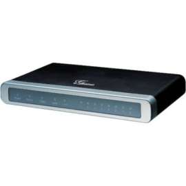 Grandstream GXW4108 VoIP Gateway, 2 x RJ-45, 8 x FXO, Fast Ethernet, Rack-mountable, Desktop, Wall Mountable