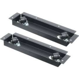 Middle Atlantic Caster Base Kit for BGR Series Racks, 1100 lb, 4 / Pack