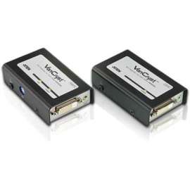 Aten Technologies ATEN Video Extender - 1 Input Device - 3 Output Device - 200 ft Range - 2 x Network (RJ-45) - 1 x DVI In - 1 x DVI Out - WUXGA - 1920 x 1200 - Twisted Pair - Category 5e