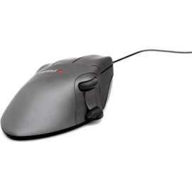 Contour CMO-GM-M-L Mouse, Optical, Cable, Gunmetal Gray, USB