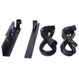 APC by Schneider Electric Rack Mount for KVM Switch, Rack - Black - TAA Compliant