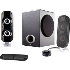 Cyber Acoustics CA-3810 2.1 Speaker System, 40 W RMS, 45 Hz to 20 kHz