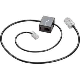 Poly Plantronics Phone Cable, Phone Cable for Phone, Headset, 1 Each
