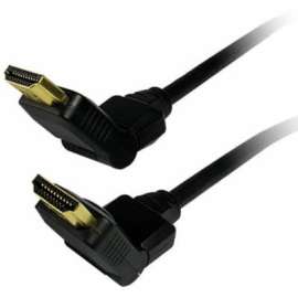 Comprehensive Cable Comprehensive High Speed HDMI Swivel Cable 6ft, 6 ft HDMI A/V Cable for Audio/Video Device, First End: 1 x HDMI Digital Audio/Video, Male, Second End: 1 x HDMI Digital Audio/Video