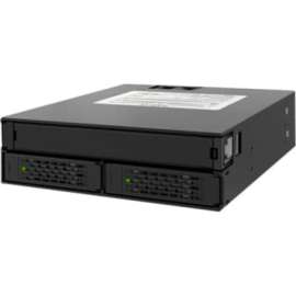 Cremax Icy Dock MB994IPO-3SB Drive Bay Adapter Serial ATA, Serial Attached SCSI (SAS), Serial ATA Host Interface Internal, Matte Black, 3 x Total Bay, 1 x 5.25" Bay