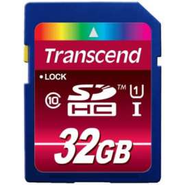 Transcend 32 GB Class 10/UHS-I SDHC, 85 MB/s Read, 45 MB/s Write, 600x Memory Speed, Lifetime Warranty