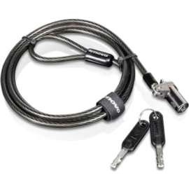 Lenovo Kensington Microsaver DS Cable Lock, Steel, Plastic, 5 ft