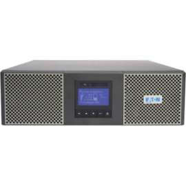 Eaton 9PX 5000VA 4500W 208V Online Double-Conversion UPS, L6-30P, 2 L6-20R, 2 L6-30R, Hardwired, Cybersecure Network Card, Extended Run, 3U Rack/Tower, 3U Rack/Tower, 3 Minute Stand-by, 110 V AC, 220 V AC Input