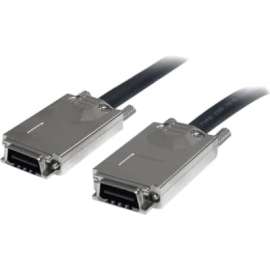 StarTech.com 2m Infiniband External SAS Cable, SFF-8470 to SFF-8470, Connect your SFF-8470 SAS storage devices with a high-performance, TAA-Compliant solution, SFF-8470 to SFF-8470, Infiniband Cable