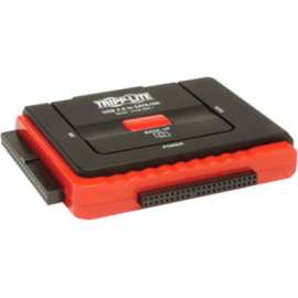 Tripp Lite 2.0 Hi-Speed to Serial atA SatA and IDE Adapter for 2.5 Inch / 3.5 Inch / 5.25 Inch Hard Drives, (SATA) and IDE Adapter for 2.5in / 3.5in / 5.25in Hard Drives