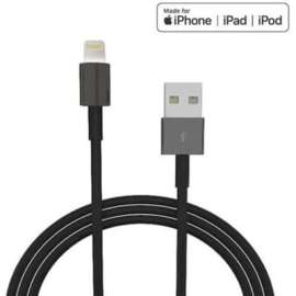 4XEM 3Ft 1M Black charging data and sync Cable For Apple iphone 5 5s 6 6s 6plus 7 7plus, 4XEM 3Ft 1M Black charging data and sync Cable For Apple iphone 5 5s 6 6s 6plus 7 7plus