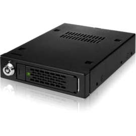 Cremax Icy Dock ToughArmor MB991SK-B Drive Enclosure, Serial ATA Host Interface Internal, Matte Black, 1 x Total Bay, 1 x 2.5" Bay