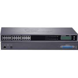 Grandstream GXW4224 VoIP Gateway, 1 x RJ-45, 24 x FXS, Gigabit Ethernet, 1U High