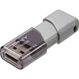 Pny Technologies PNY 128GB USB 3.0 (3.1 Gen 1) Type A Flash Drive, 128 GB, USB 3.0 (3.1 Gen 1), 190 MB/s Read Speed, 130 MB/s Write Speed