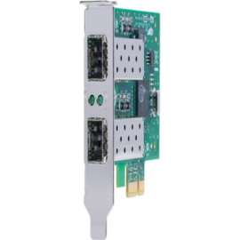 Allied Telesis AT-2911SFP/2 Gigabit Ethernet Card, PCI Express x1, 1000Base-X, Plug-in Card