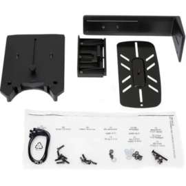 Ergotron Mounting Bracket for Flat Panel Display - Black - 17" to 24" Screen Support - 1.54 lb Load Capacity - 100 x 100, 75 x 75 - VESA Mount Compatible