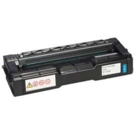 Ricoh Original Laser Toner Cartridge, Cyan Pack, 2300 Pages