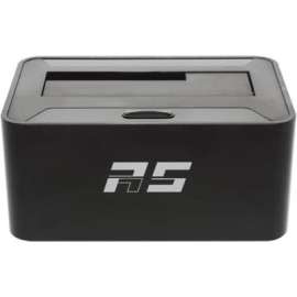HighPoint RocketStor RS5411A Drive Dock, USB 3.0 Host Interface External, 1 x Total Bay, 1 x 2.5"/3.5" Bay, Acrylonitrile Butadiene Styrene (ABS)