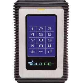 DataLocker DL3 FE (FIPS Edition) 500 GB Encrypted External Hard Drive, FIPS Validated External USB 3.0 HDD with AES/CBC+XTS Mode Data Encryption 500GB