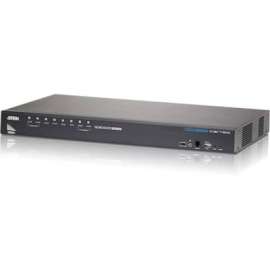 Aten Technologies ATEN 8-Port USB HDMI KVM Switch-TAA Compliant, 8 Computer(s), 1 Local User(s), 1920 x 1200, 1 x Network (RJ-45)