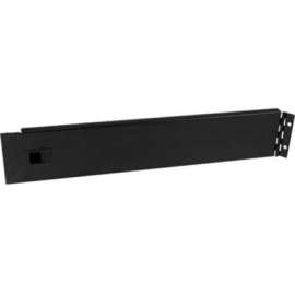 StarTech.com 2U Hinged Solid Blank Rack Panel
