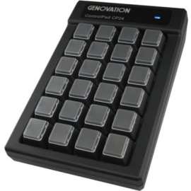 Genovation Mechanical Switch Controlpad 24Key Usb Hid 6Ft Cable, Cable Connectivity, USB Interface, 24 Key Programmable Hot Key(s), Computer
