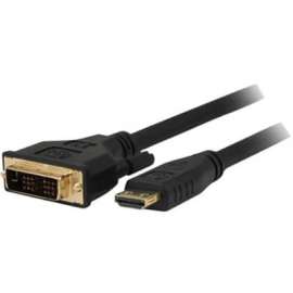 Comprehensive Cable Comprehensive Pro AV/IT Series HDMI to DVI 26 AWG Cable 6ft, 6 ft DVI-D/HDMI Video Cable for Computer, Projector, PC, MAC, Video Device, First End: 1 x HDMI Digital Audio/Video, Male, Second End: 1 x DVI-D Digital Video