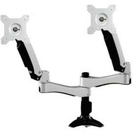 Amer Mounting Arm for Flat Panel Display, TAA Compliant, 24" Screen Support, 22.05 lb Load Capacity, 75 x 75, 100 x 100