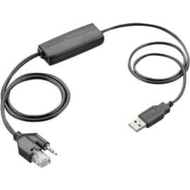 Poly Plantronics APU-72 Phone Cable, Phone Cable for Phone, 1 Each