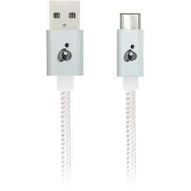 IOGEAR Charge & Sync Flip Pro, USB-C to Reversible USB-A Cable, 3.30 ft USB Data Transfer Cable for MacBook, Chromebook, Tablet, Notebook, First End: 1 x USB 2.0 Type C, Male