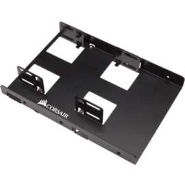 Corsair Mounting Bracket for Hard Disk Drive, Black, Anodized Aluminum, Black