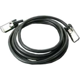 Dell 0.5m Stacking Cable, 1.64 ft Network Cable for Switch, Network Device, First End: 1 x Network, Second End: 1 x Network, Stacking Cable