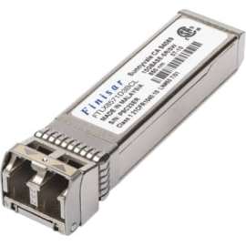 Finisar - Imsourcing Finisar 10GBASE-SR/SW 400m Multimode Datacom SFP+ Optical Transceiver - For Optical Network, Data Networking - 1 x LC Duplex 10GBase-SR/SW Network - Optical Fiber - Multi-mode - 10 Gigabit Ethernet - 10GBase-SR/SW, Fiber Channel