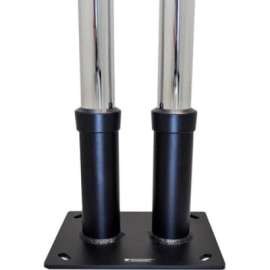 Premier Mounts PSD-DPAB Mounting Base for Mounting Pole - Black - 200 lb Load Capacity