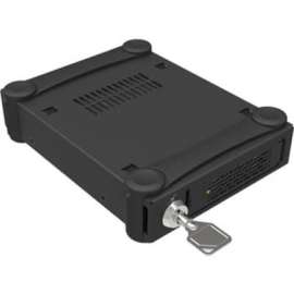 Cremax Icy Dock ToughArmor MB991U3-1SB Drive Enclosure, USB 3.0 Host Interface External, Matte Black, 1 x Total Bay, 1 x 2.5" Bay